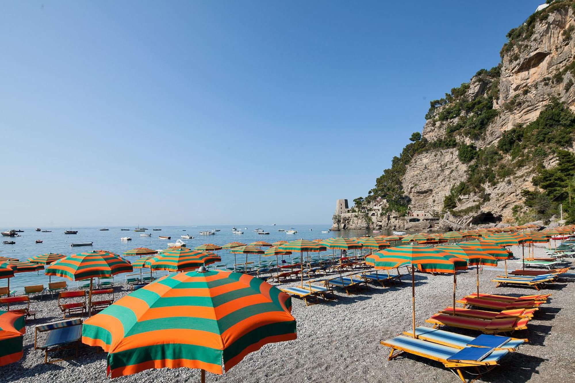 Hotel Vittoria Positano Bagian luar foto